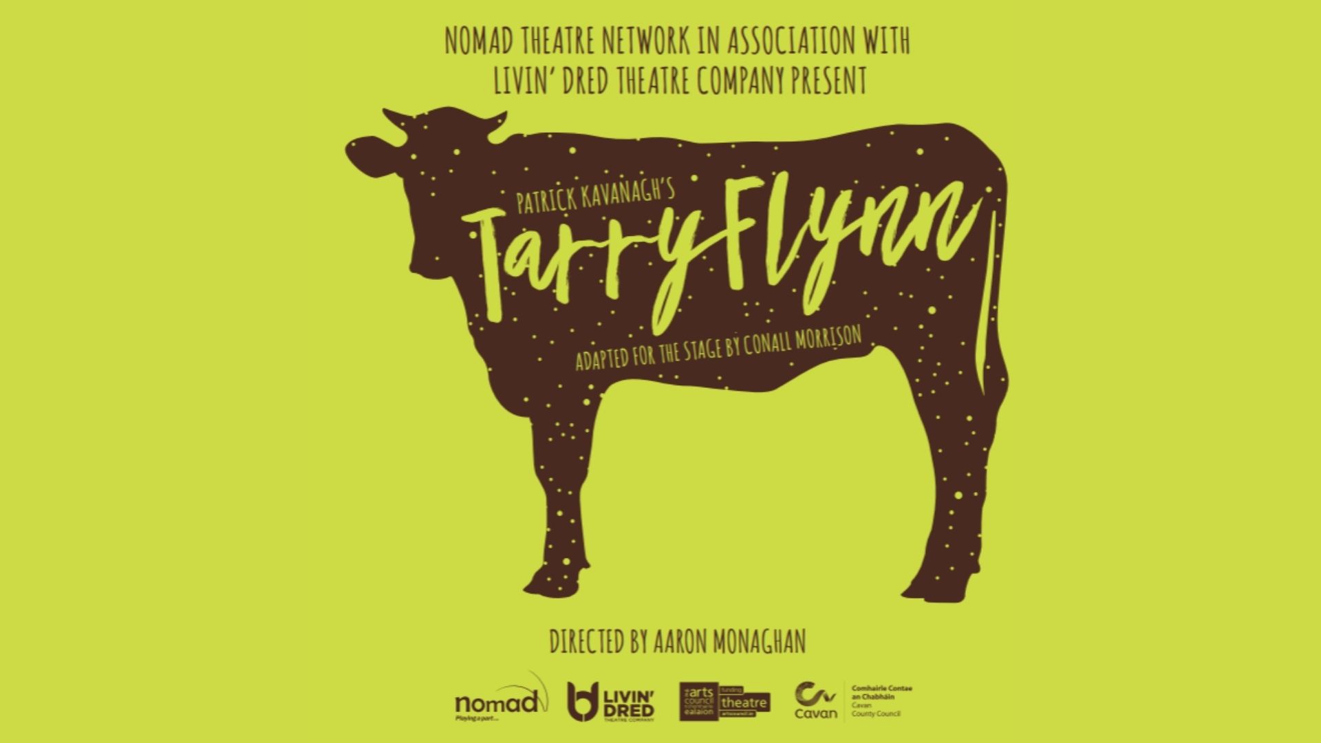 Tarry flynn poster image of cow