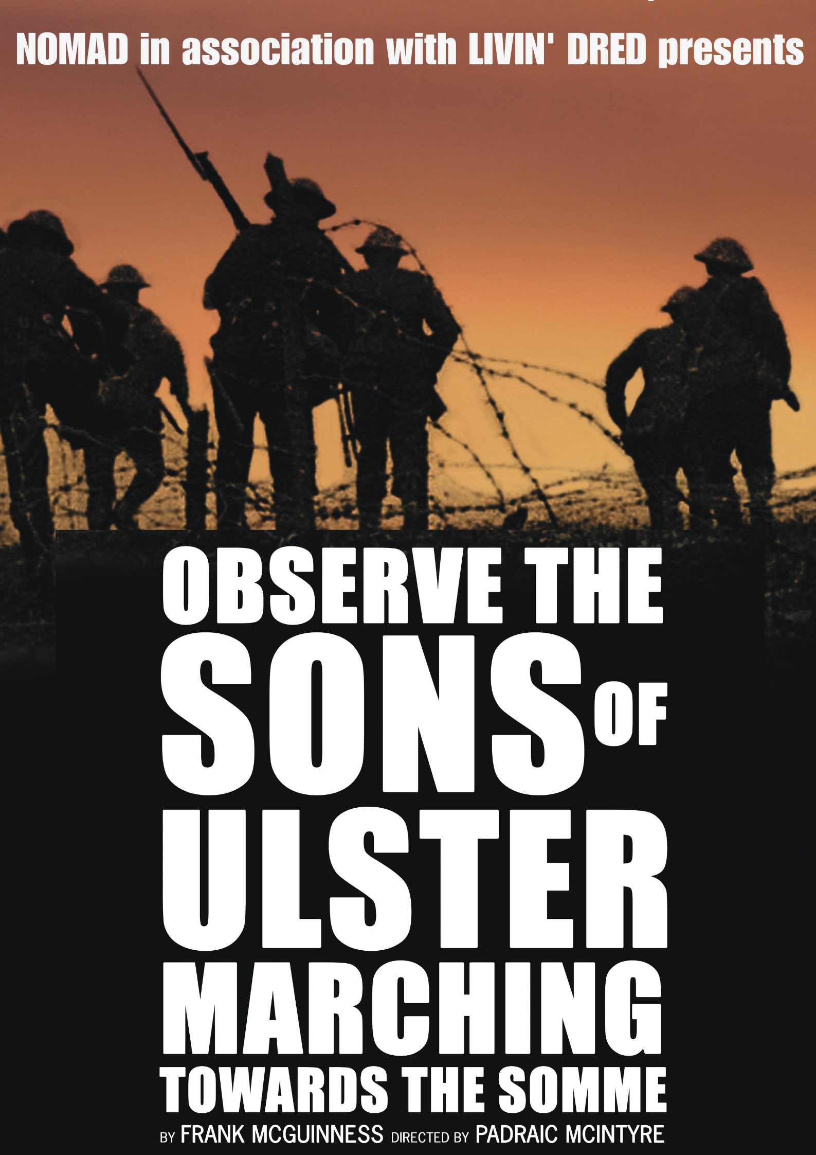 Observe the sons of ulster... poster
